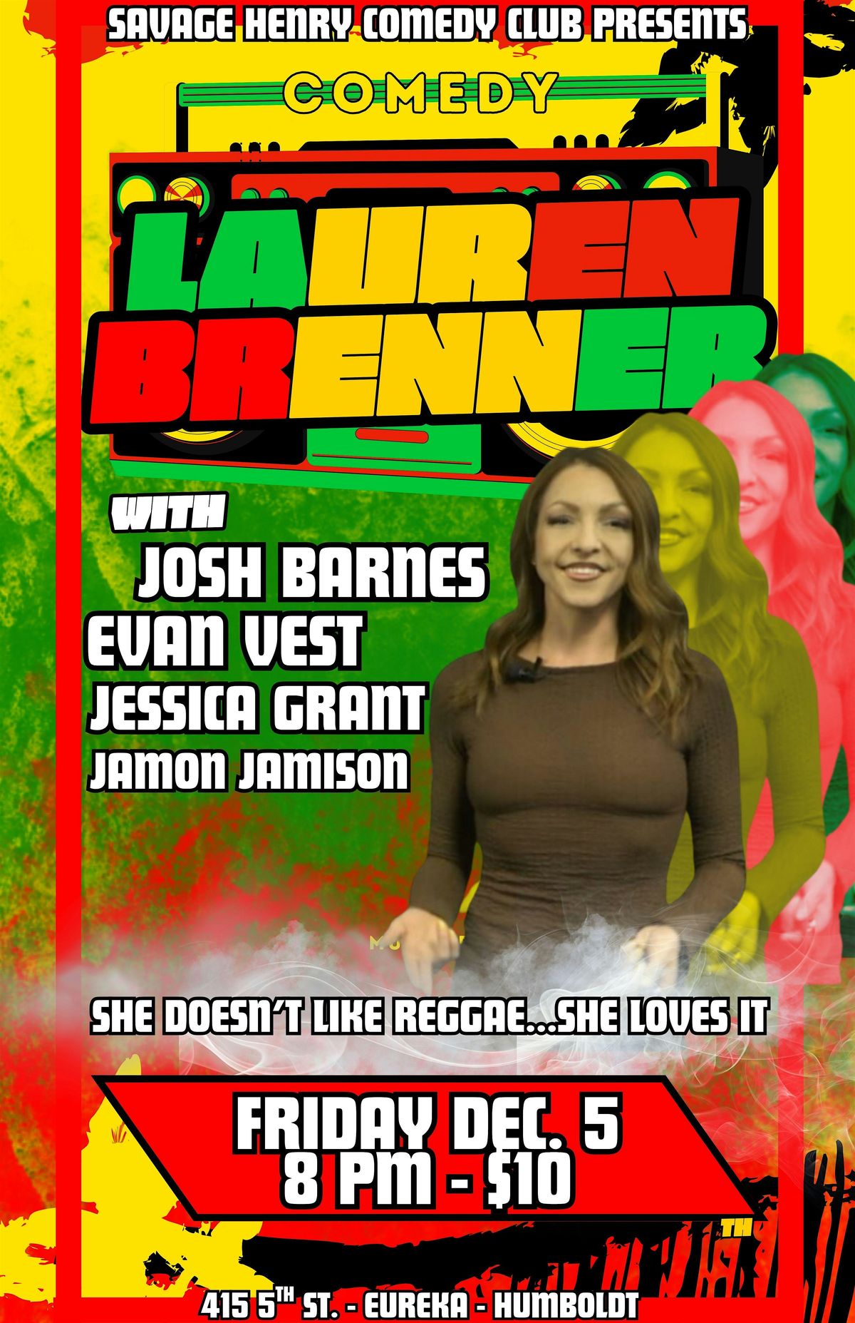 Lauren Brenner headlines the Club