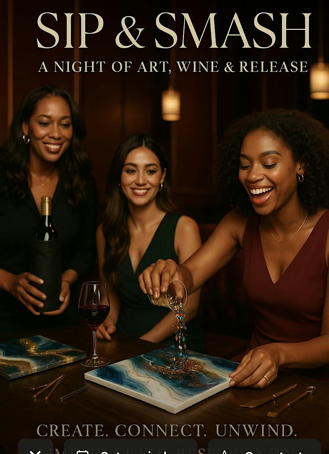 Valentine Singles Soiree " Sip & Smash Edition"