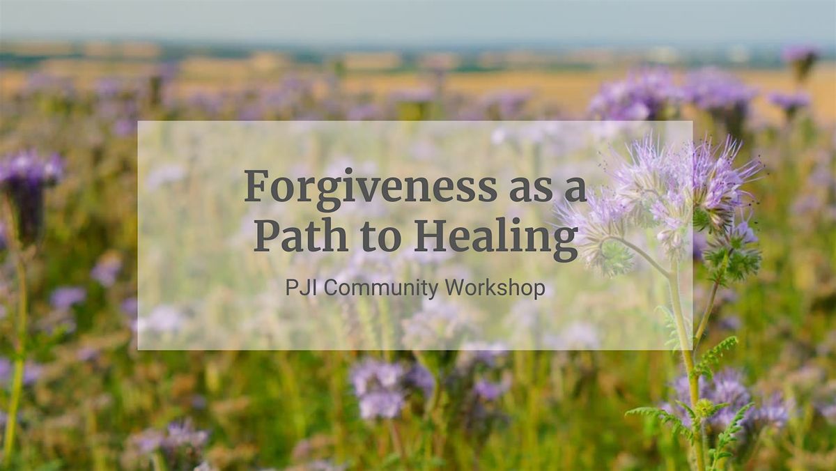 Welcoming the New Year: Forgiveness as a Path to Healing
