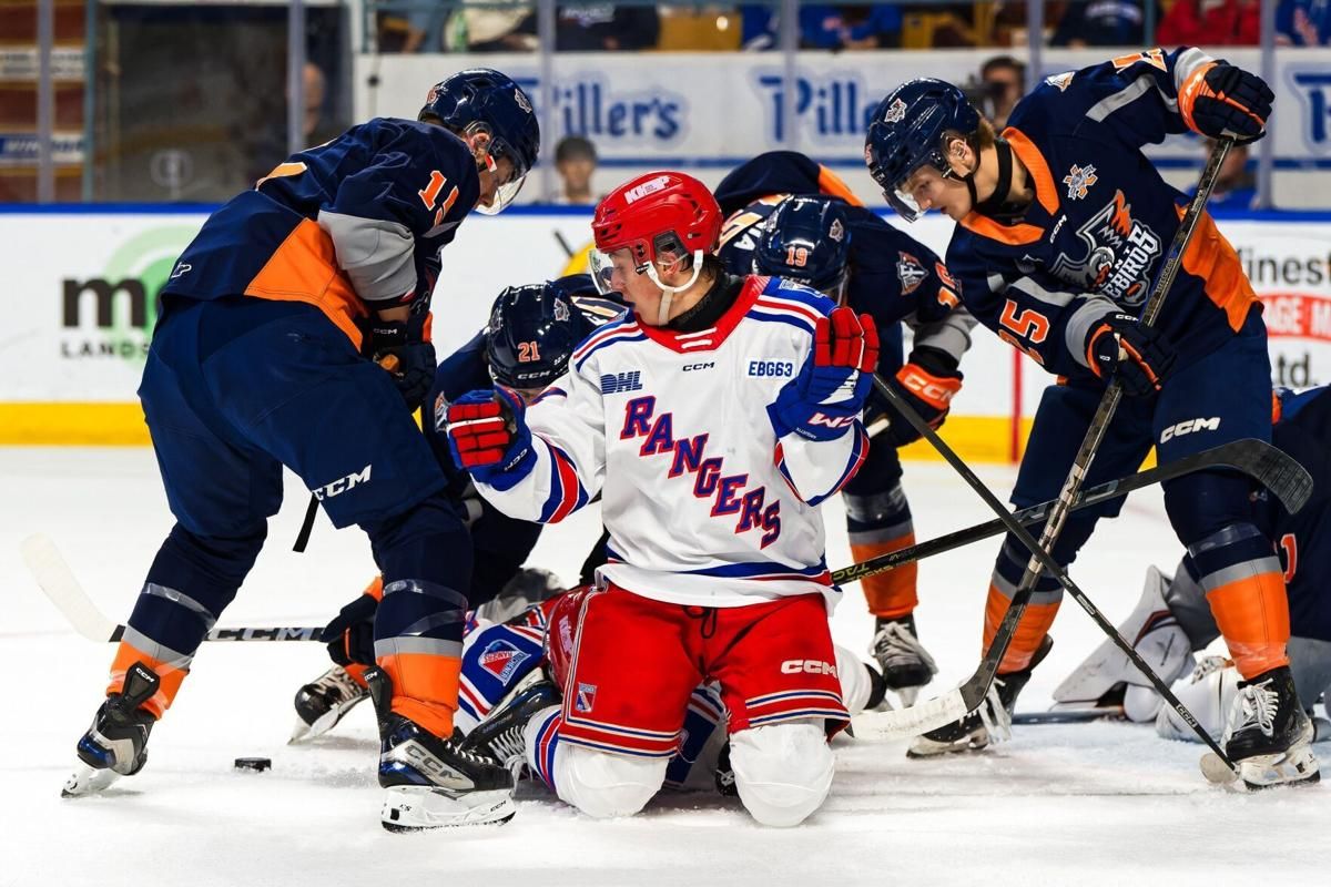 Parking Flint Firebirds at Brampton Steelheads