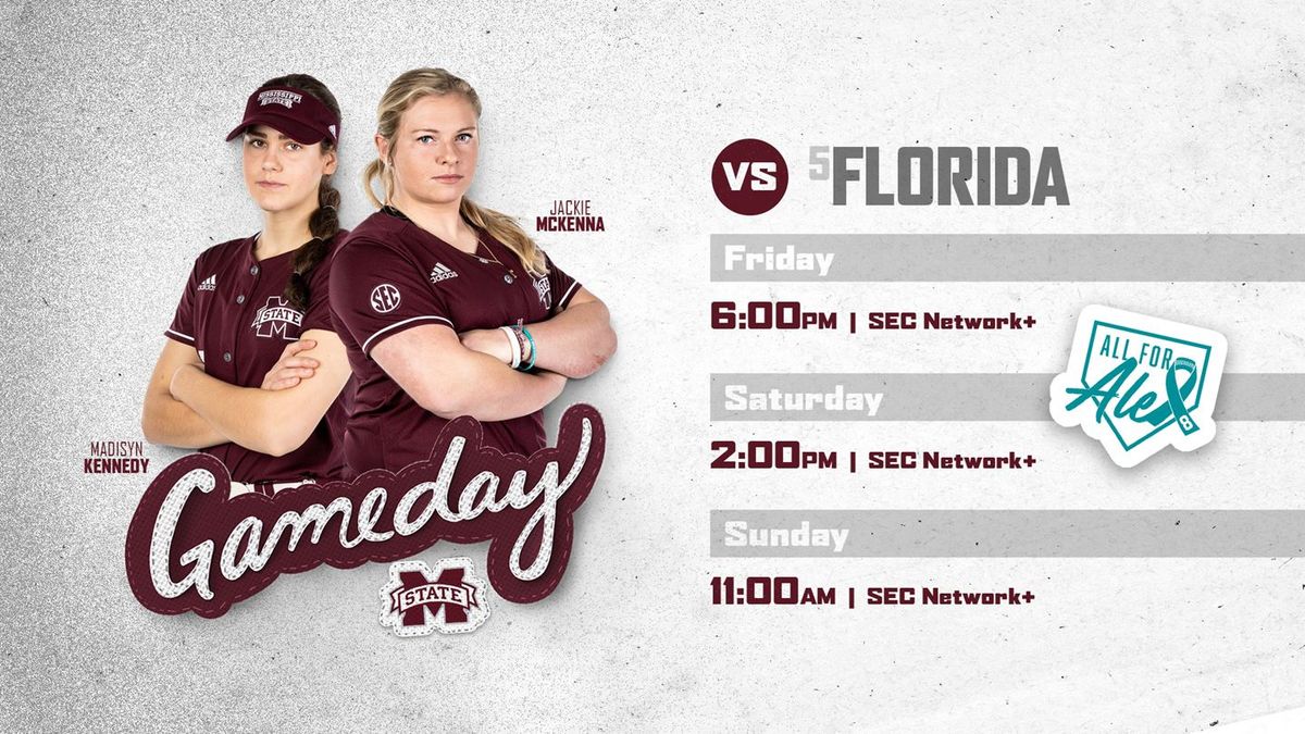 Parking Mississippi State Bulldogs at Florida Gators Softball