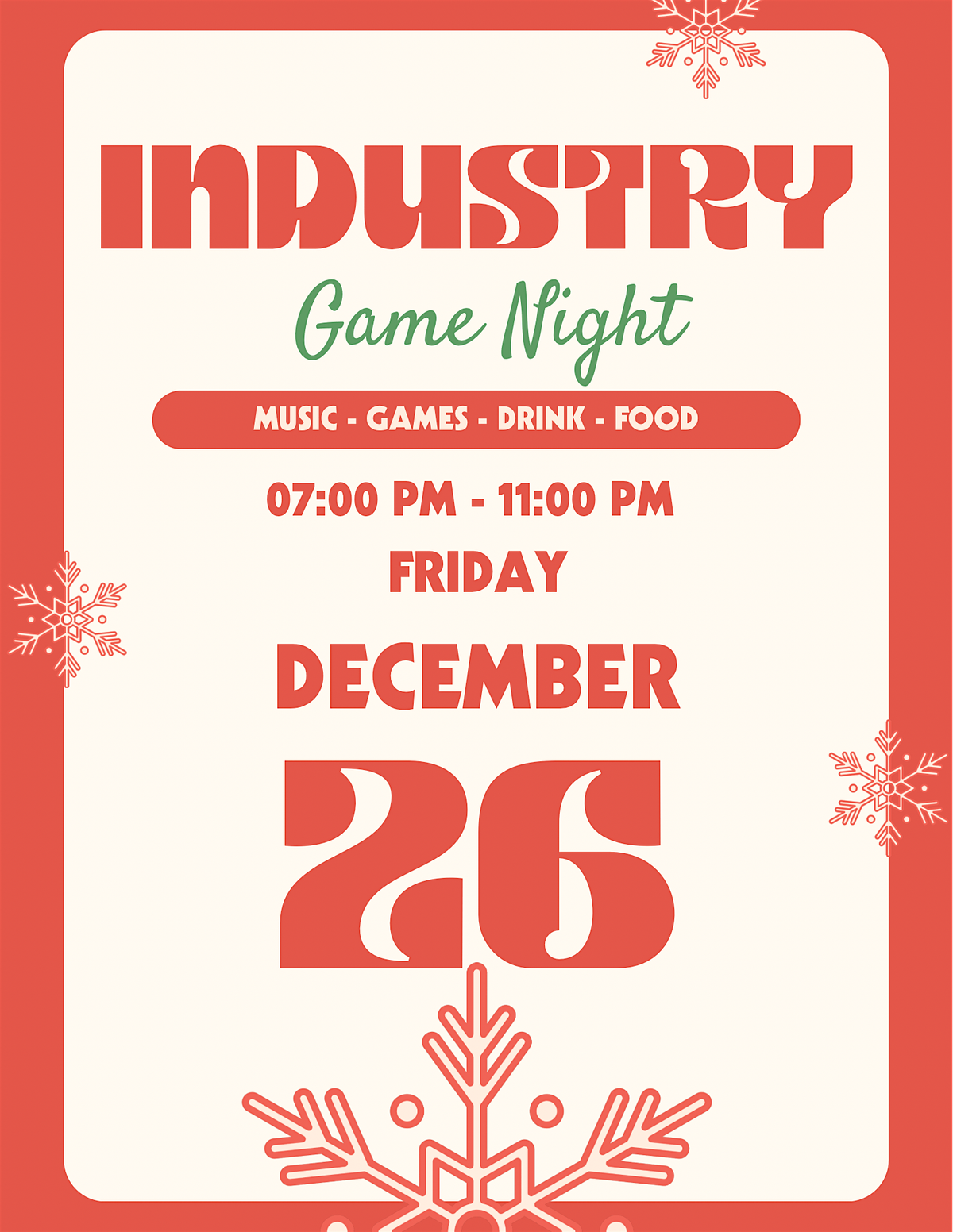 Industry Networking Game Night