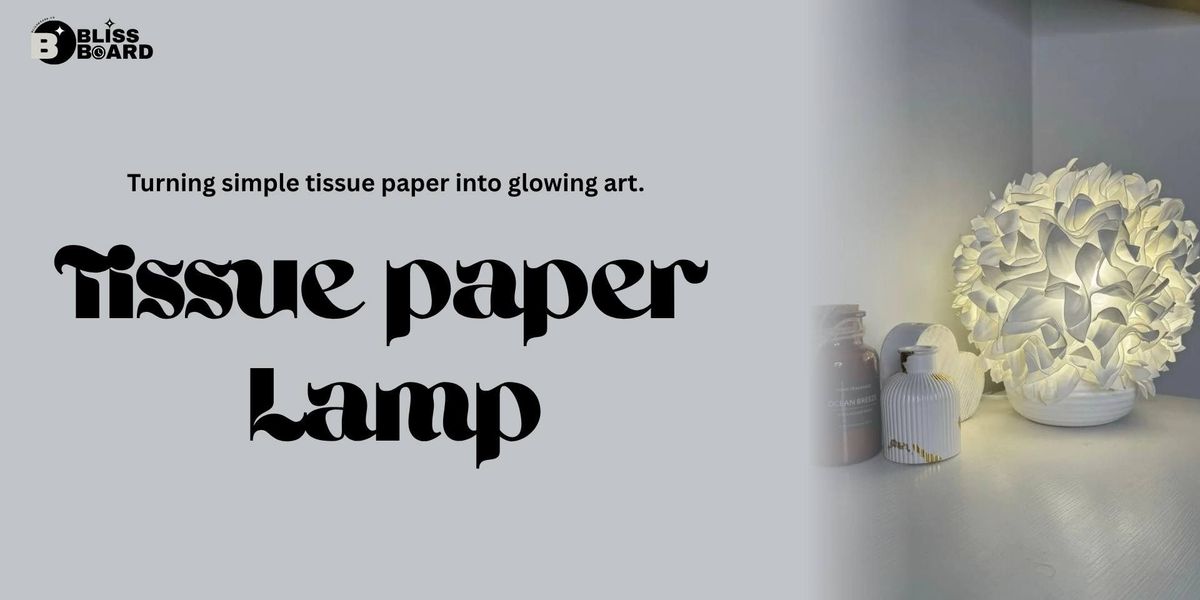 Tissue Paper Lamp