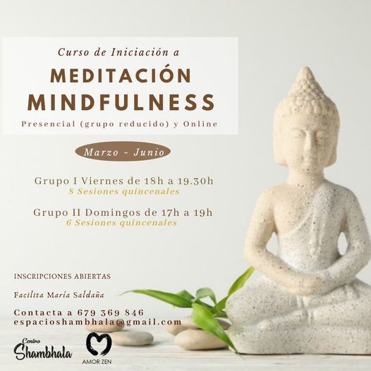 Curso de Iniciaci\u00f3n a Meditaci\u00f3n Mindfulness