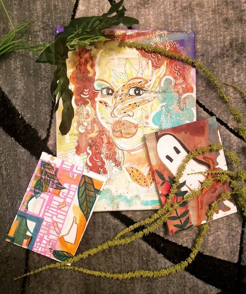 Artist Amber Orr at Filter FilterCoffee Parlor, Birmingham, AL