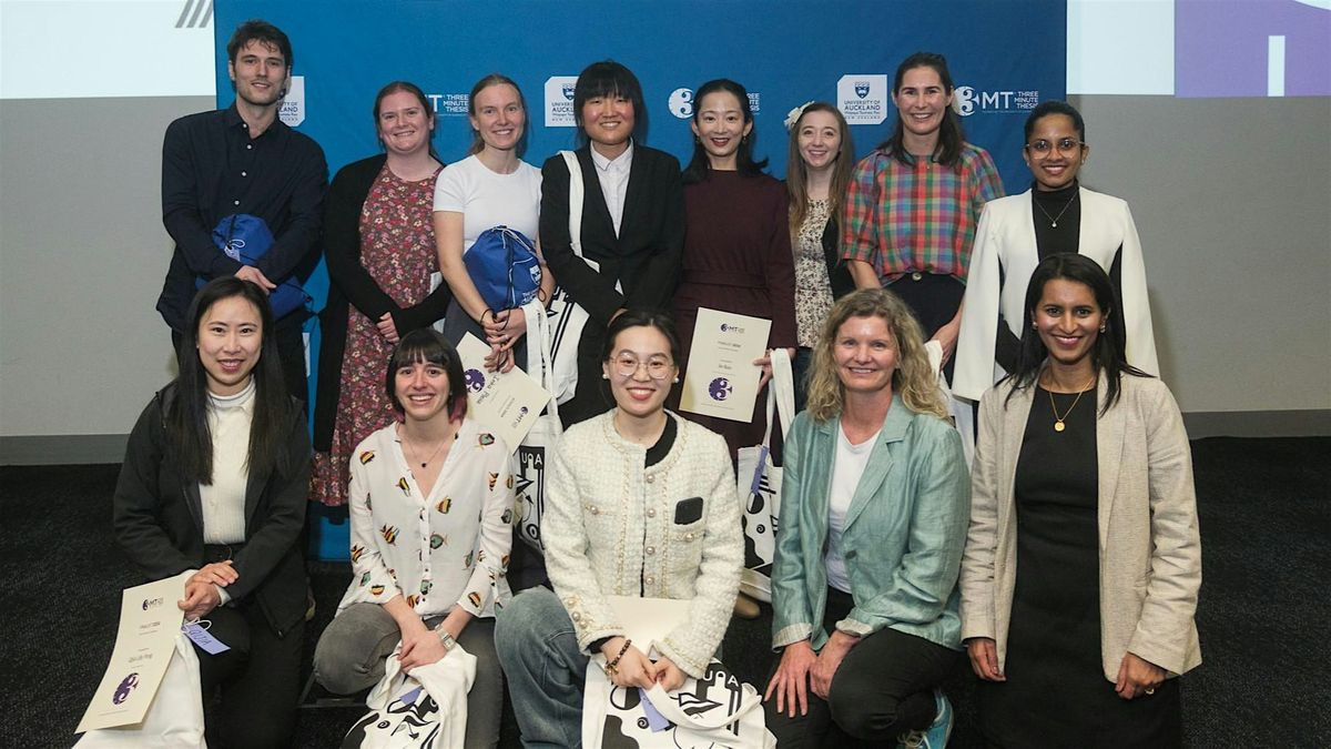 University of Auckland Three Minute Thesis (3MT) Finals 2026