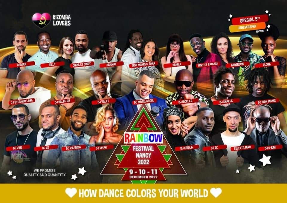 Kizomba Rainbow Festival Nancy 2022 Official