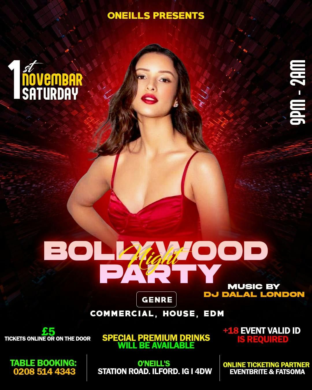 Bollywood Night Party with DJ Dalal London