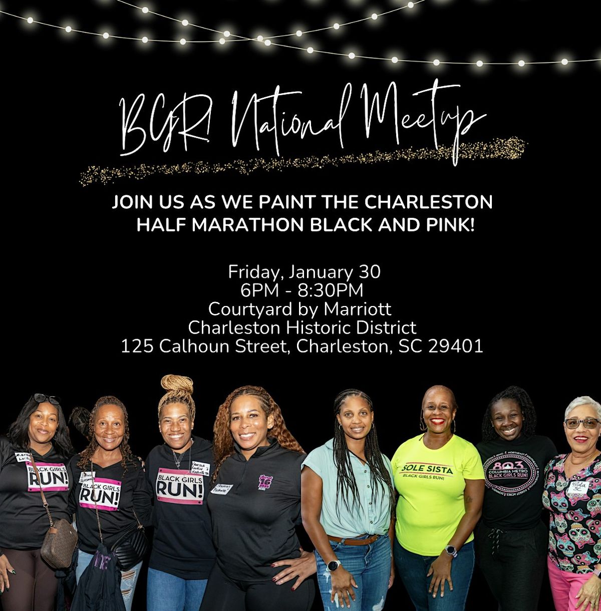 BGR! Nation National Meetup x Charleston Half Marathon + 5K