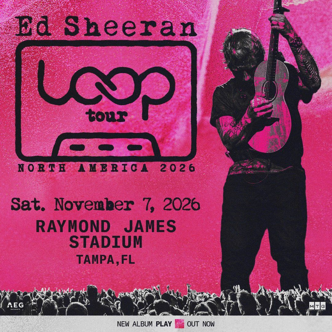 Ed Sheeran Tampa Tickets