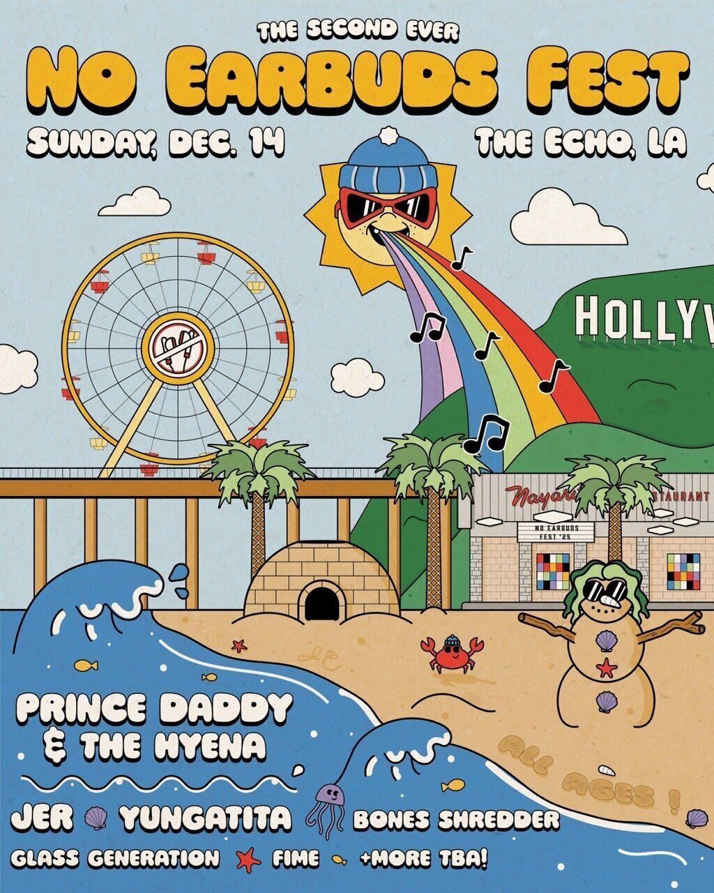 No Earbuds Fest: Prince Daddy and The Hyena  JER  & Yungatita