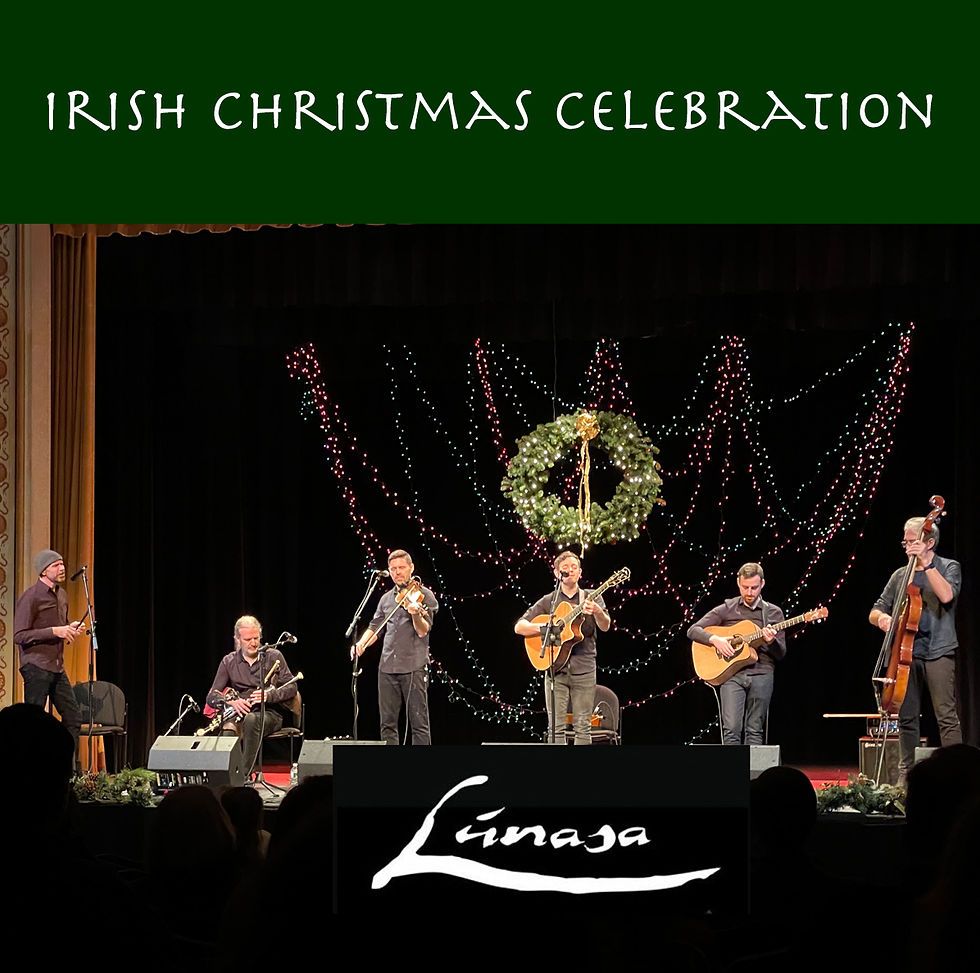 Lunasa - Irish Christmas Celebration at Camden Opera House