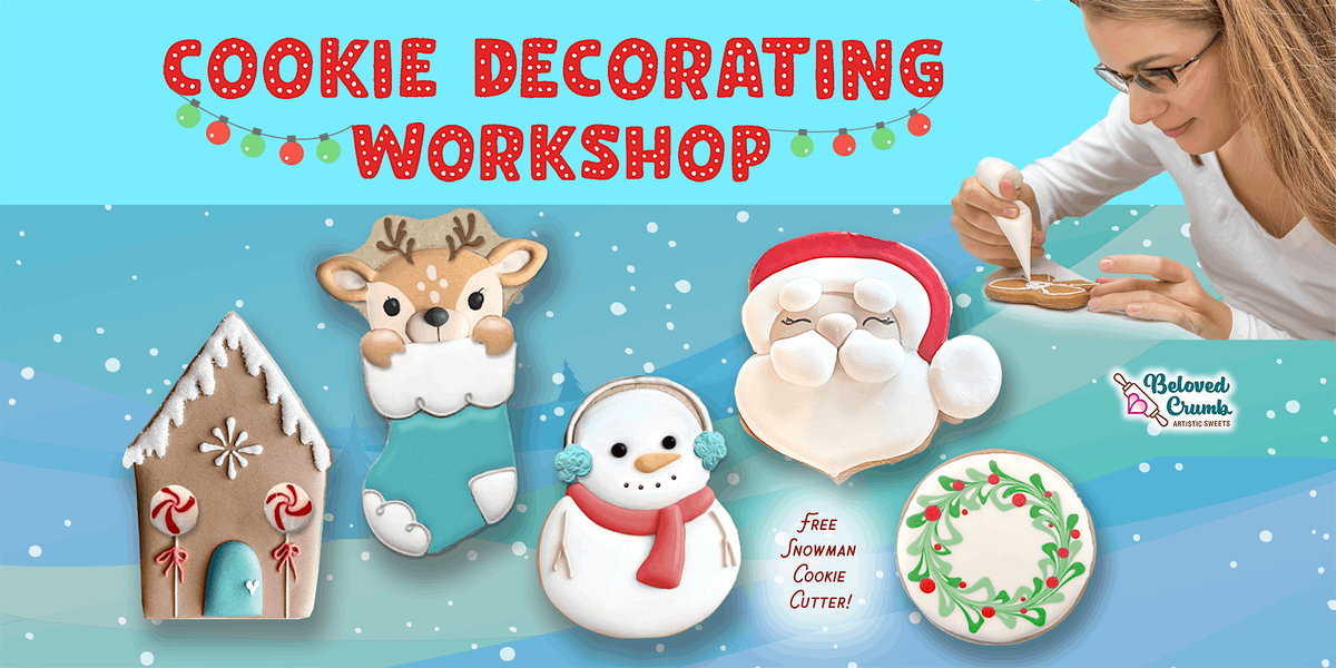 Decorated Sugar Cookie Workshop - Santa and Friends