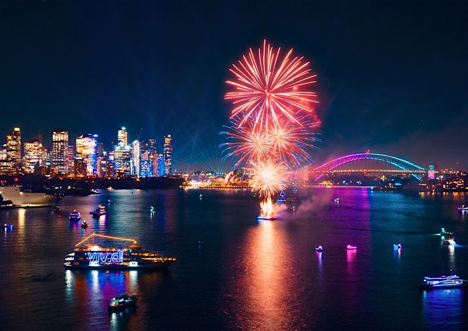 Vivid Sydney Fireworks Dinner Cruises