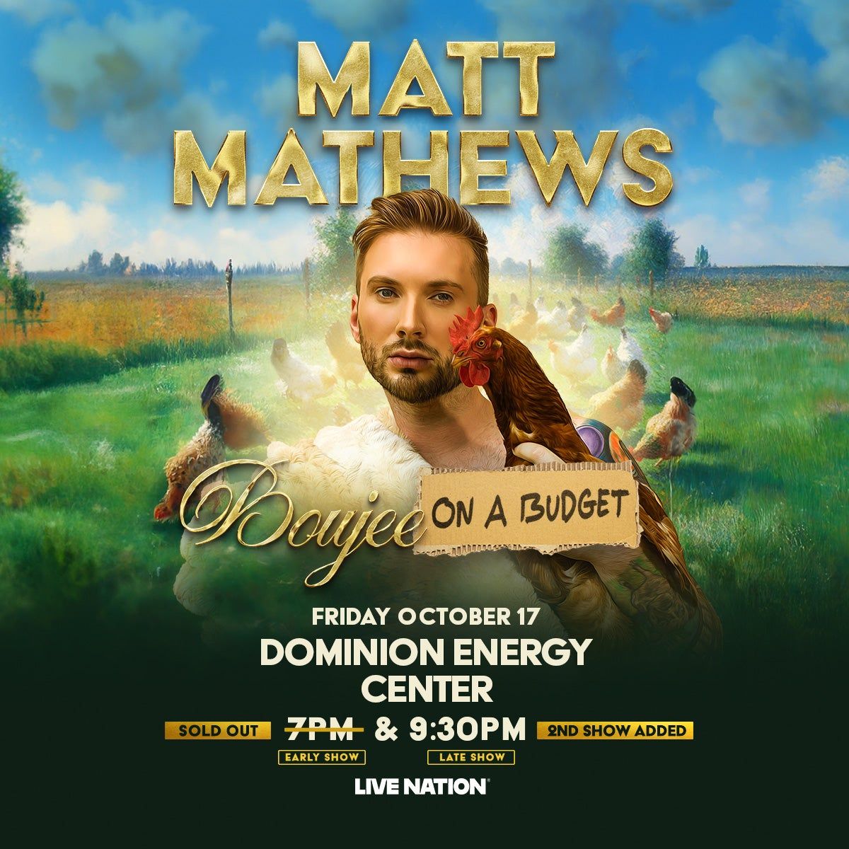 Matt Mathews at Lied Center Lincoln