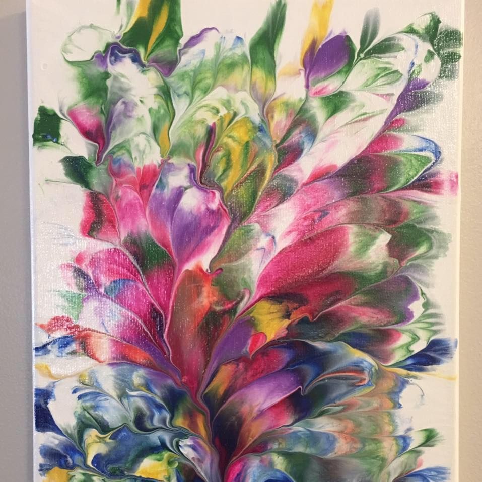 Fluid Acrylic Painting Class 30 S Court Sq, Newnan, GA 302632049