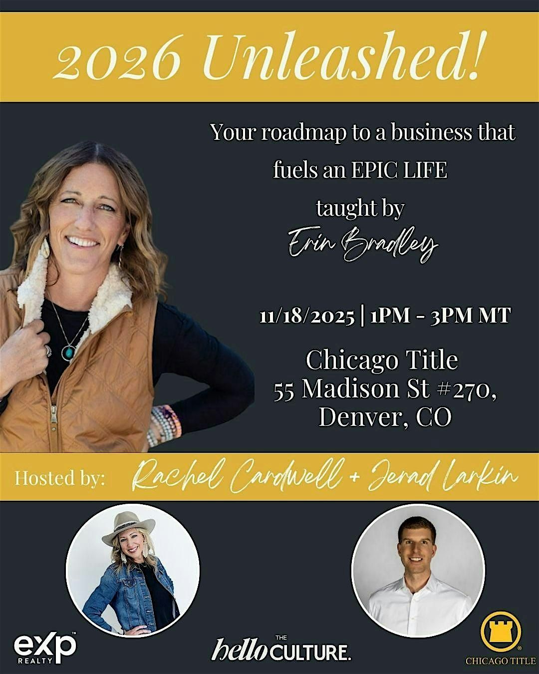 2026 Unleashed- Your roadmap to a business that fuels an EPIC LIFE!