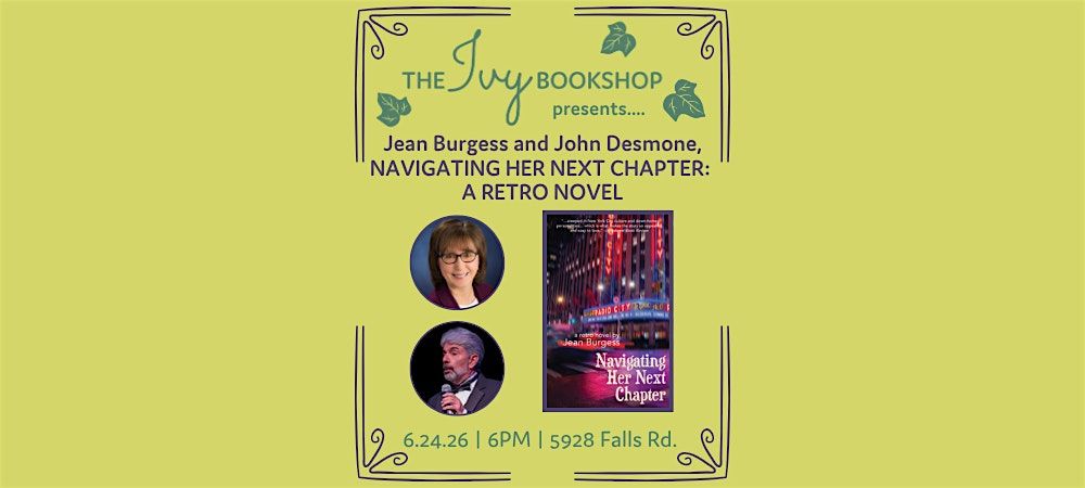 Jean Burgess and John Desmone, NAVIGATING HER NEXT CHAPTER: A RETRO NOVEL