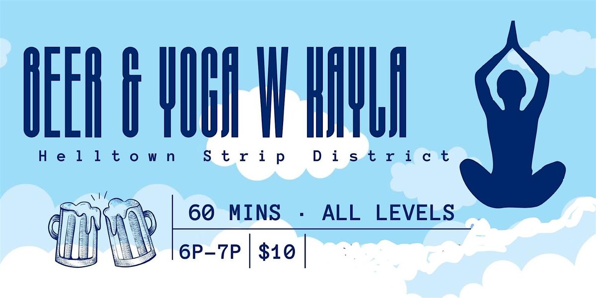 May Beer and Yoga With Kayla