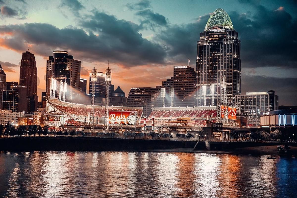 Parking Cleveland Guardians at Cincinnati Reds