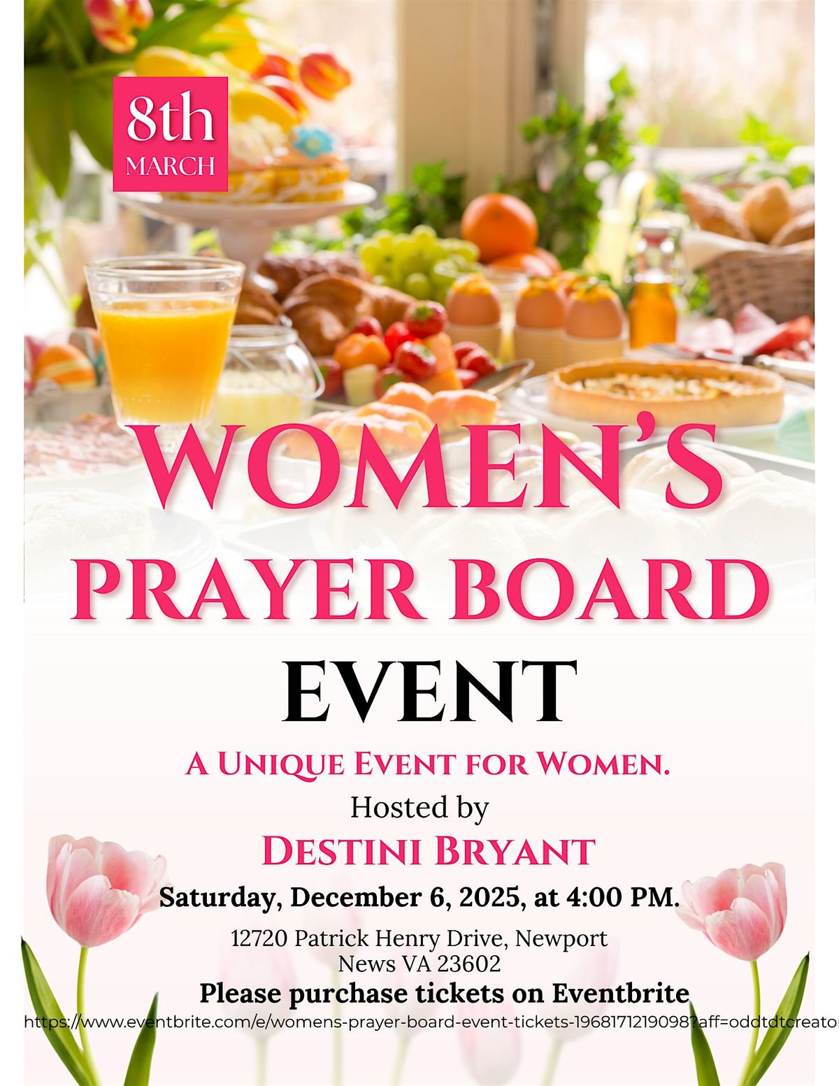 Womens Prayer Board Event