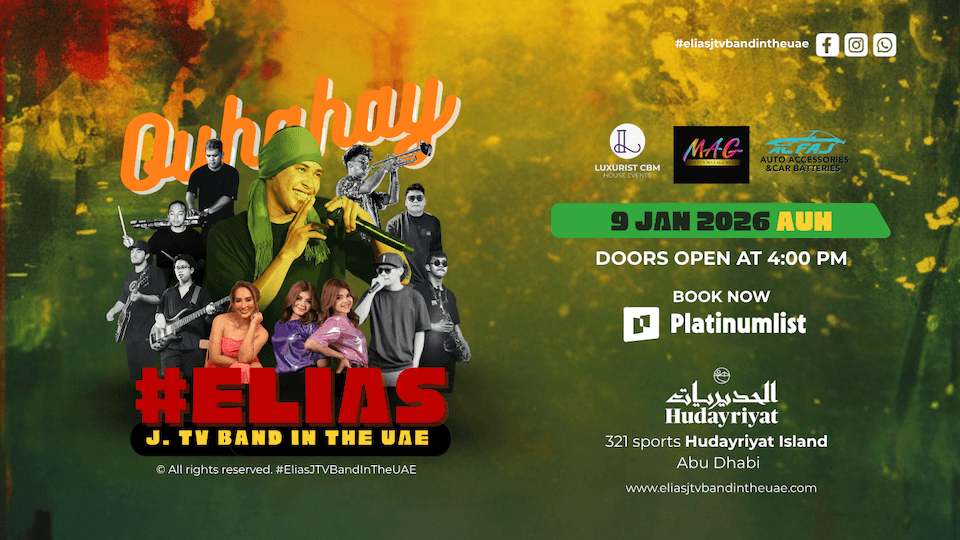 Filipino Musical Concert with Elias J. TV Band in Abu Dhabi