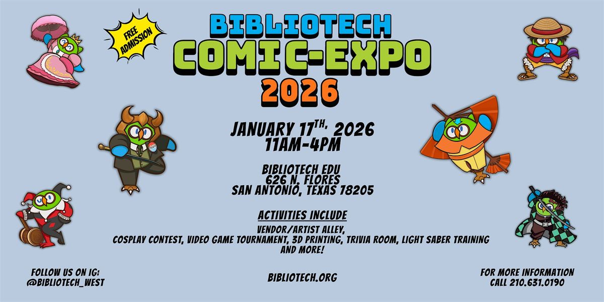 BIblioTech: Comic-Expo 2026