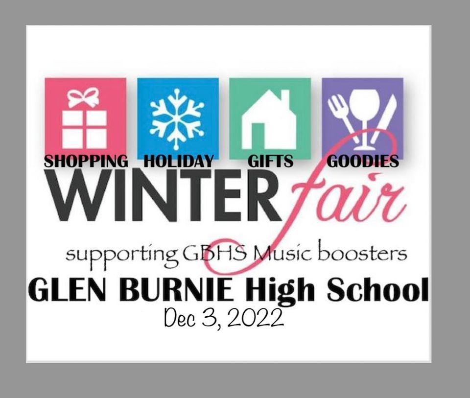 Glen Burnie High School Winter Craft Fair Glen Burnie High School Glen Burnie High School Winter Craft Fair Glen Burnie High School