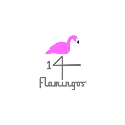14 Flamingos
