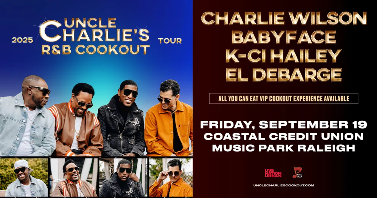 Parking Charlie Wilson with Babyface, K-Ci, El DeBarge
