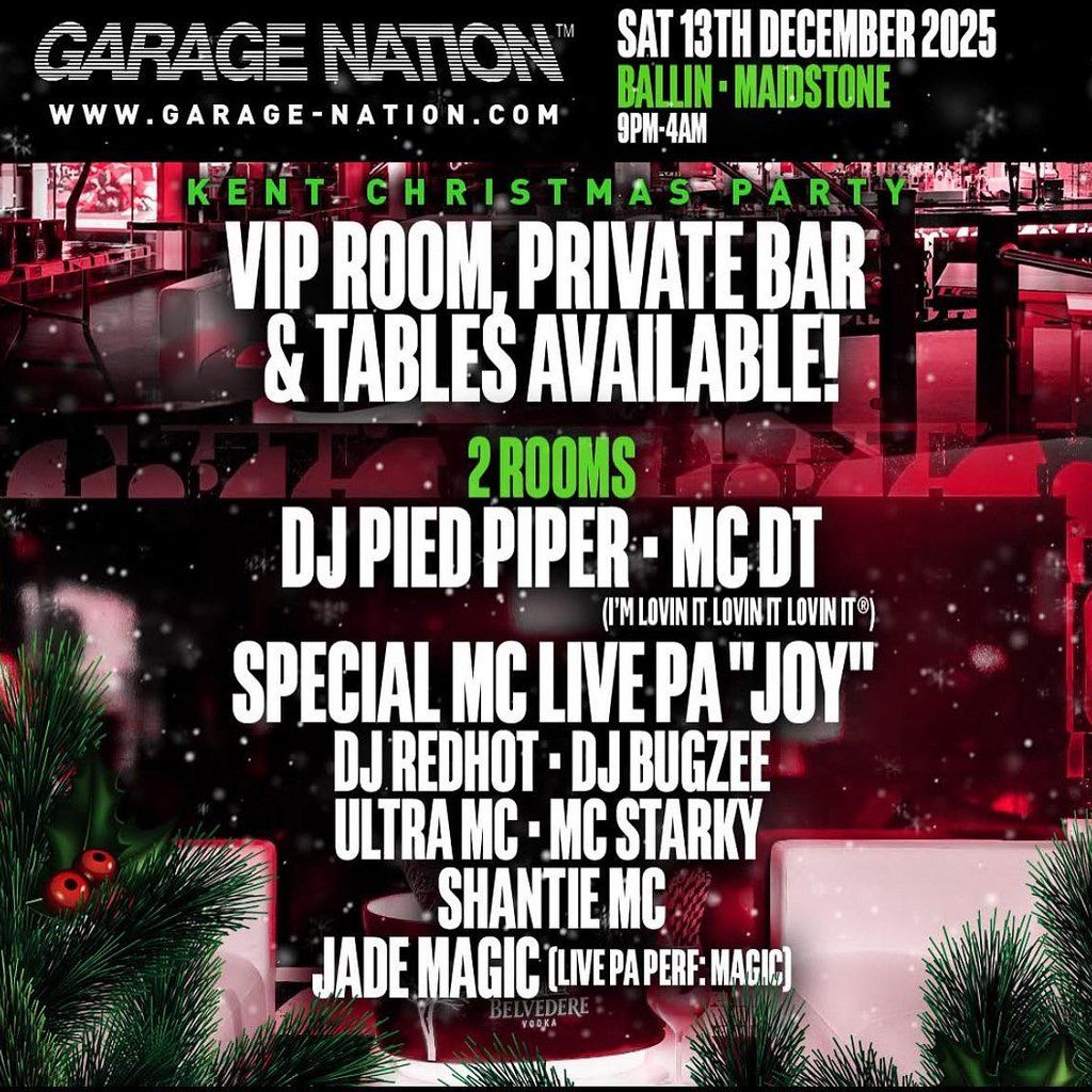 Garage Nation Kent Christmas Party