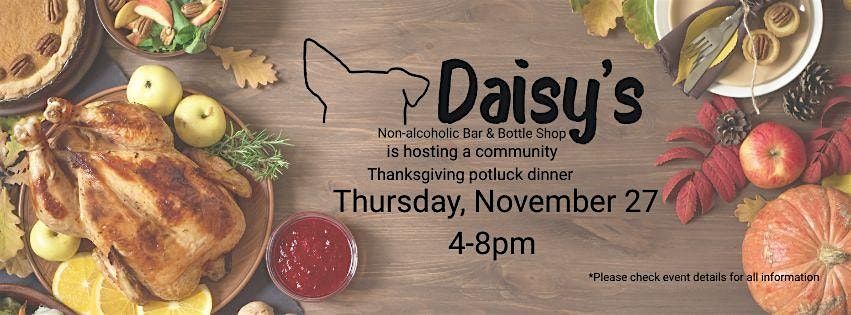 Community Thanksgiving Potluck at Daisy's