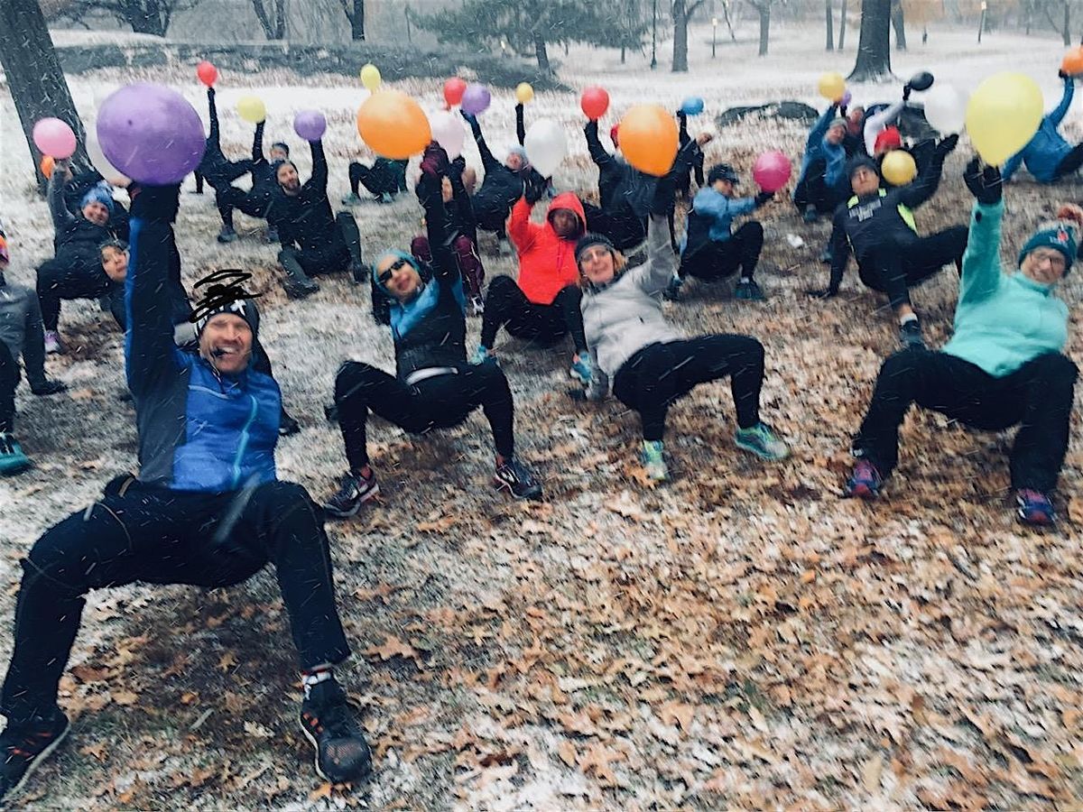 Sunday Morning Winter Bootcamp in Central Park and PUSH launch