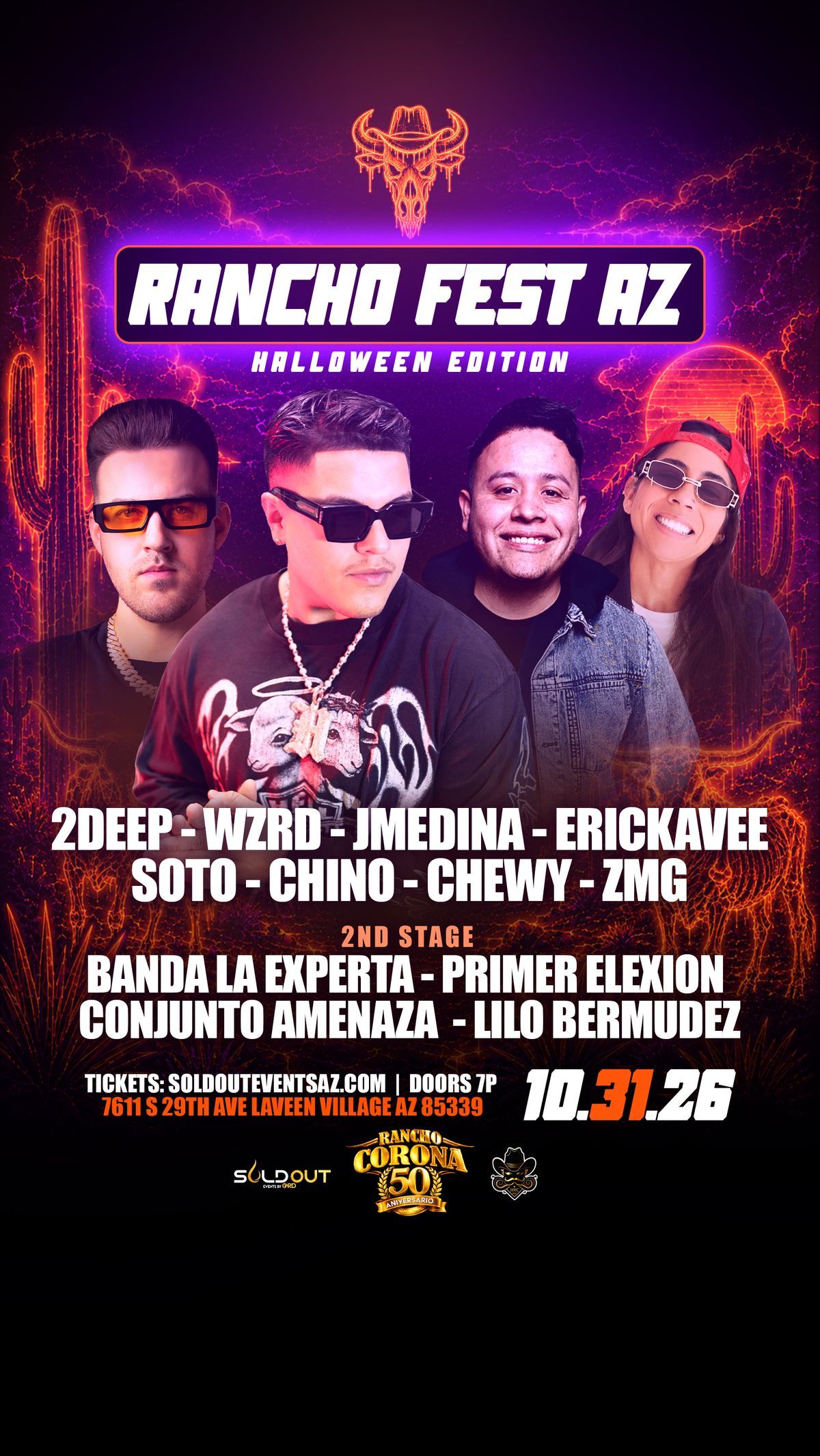 Rancho Fest AZ | Halloween at Rancho Corona, Phoenix on 31st October, 2026