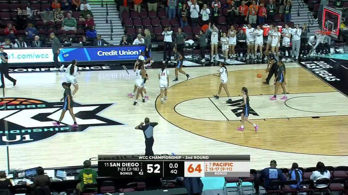 Pacific Tigers at San Diego Toreros Mens Basketball