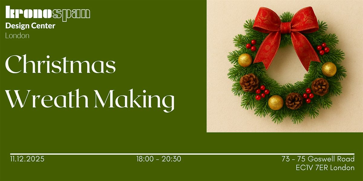Christmas Wreath making workshop