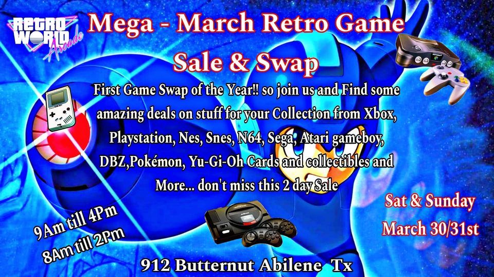 Mega March Retro Game Sale