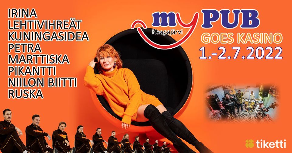 MyPub Goes Kasino -festivaali 1.-2.7.2022