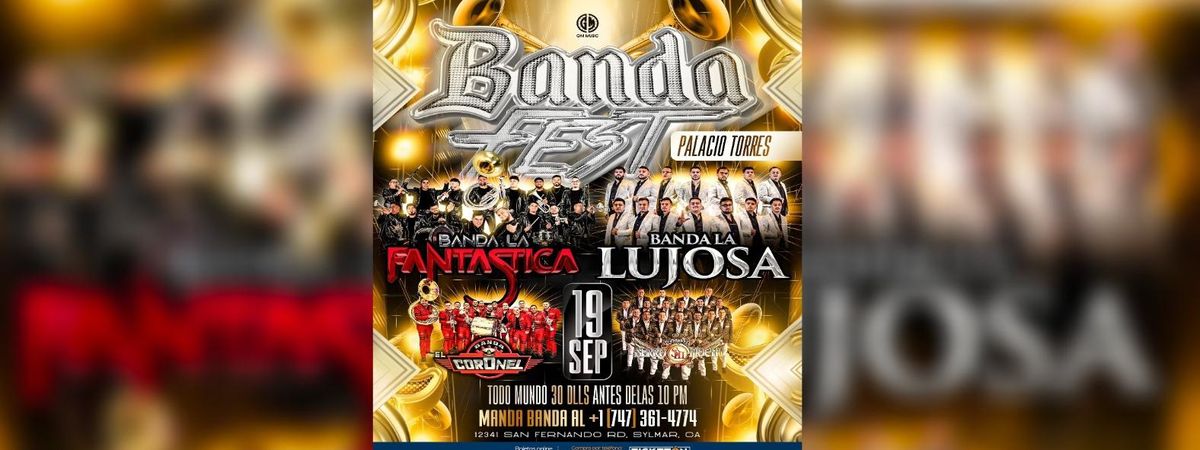 BANDA LA FANTASTICA, BANDA LA LUJOSA Y MAS