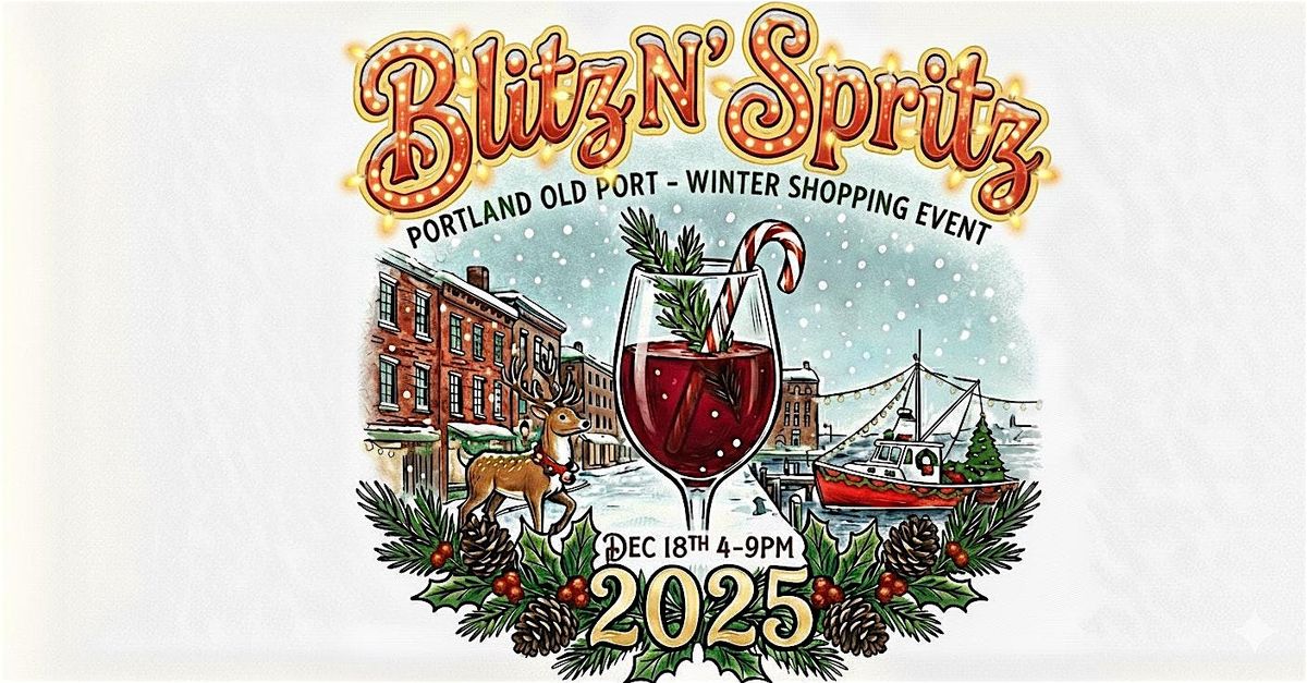 BlitzN'Spritz - An Old Port Winter Shopping Event