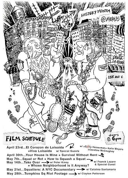 MoRUS Lower East Side History Month Film Screening - May 14th