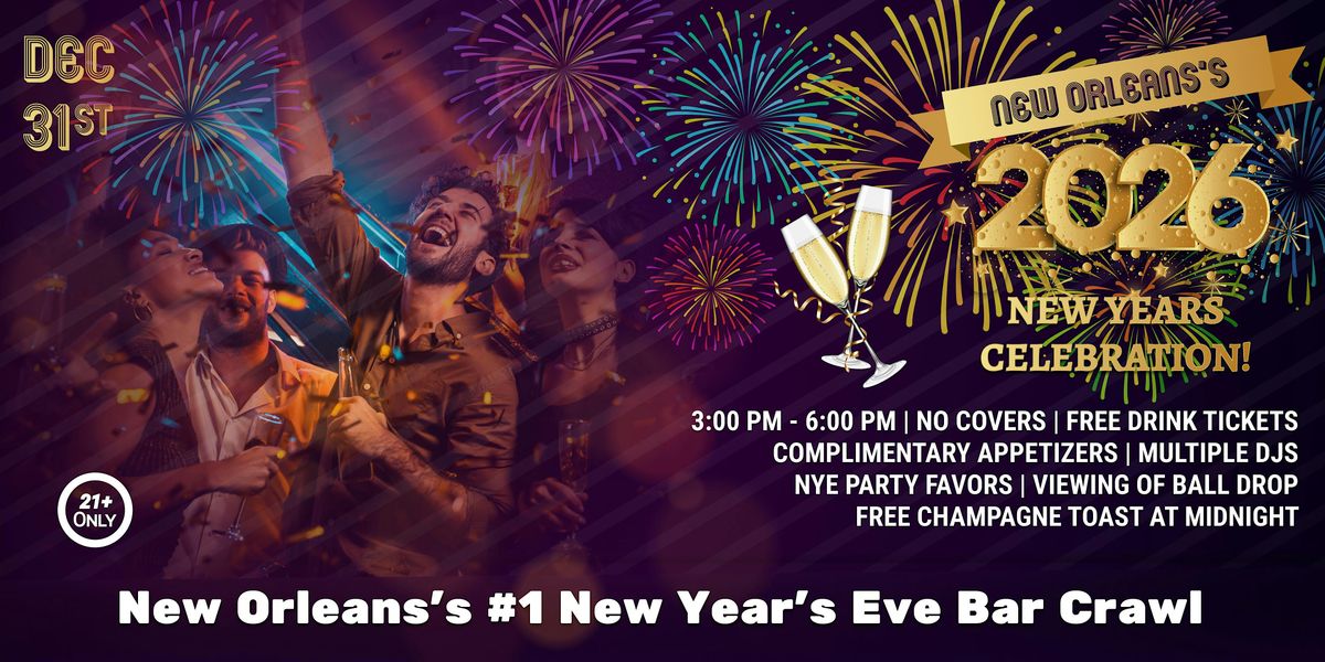 New Orleans NYE Bar Crawl