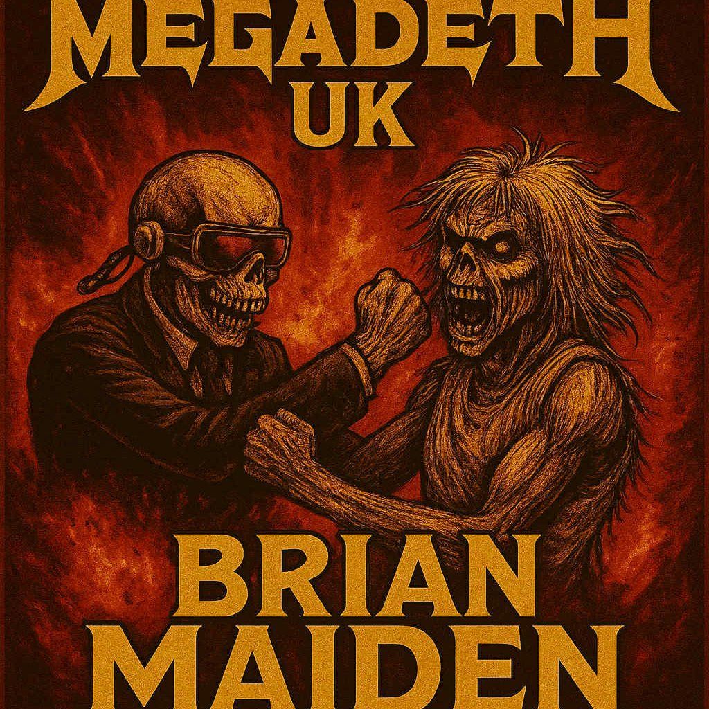 Megadeth UK Vs Brian Maiden at O'Rileys