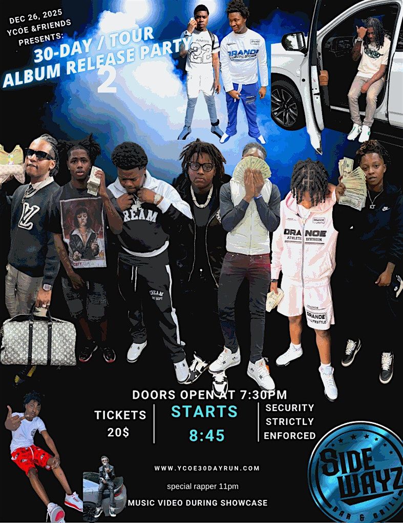 Ycoe & friends Album Release Party