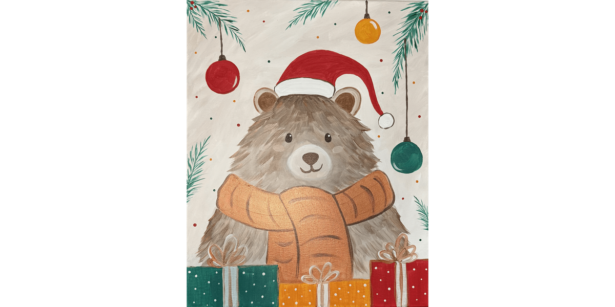 Beary Merry Christmas - Paint and Sip in Phoenix | Classpop!\u2122