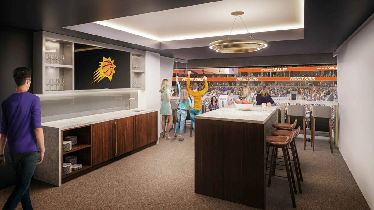 SUITE: Phoenix Suns at Utah Jazz