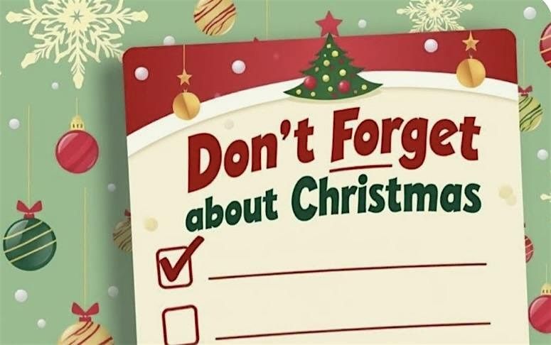 Hope Center Hackettstown presents Don't Forget about Christmas