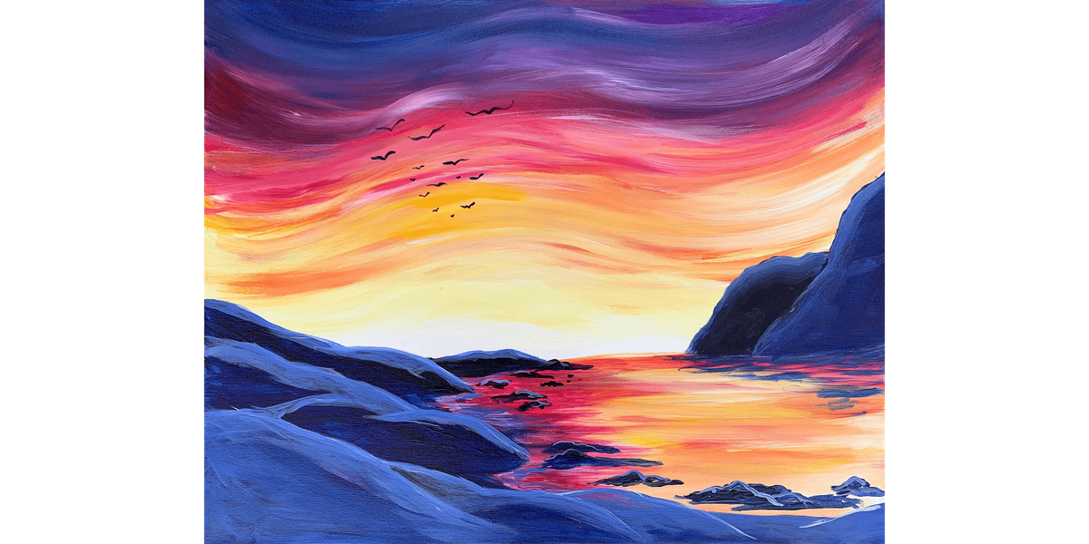 Coastal Calm - Paint and Sip in Phoenix | Classpop!\u2122