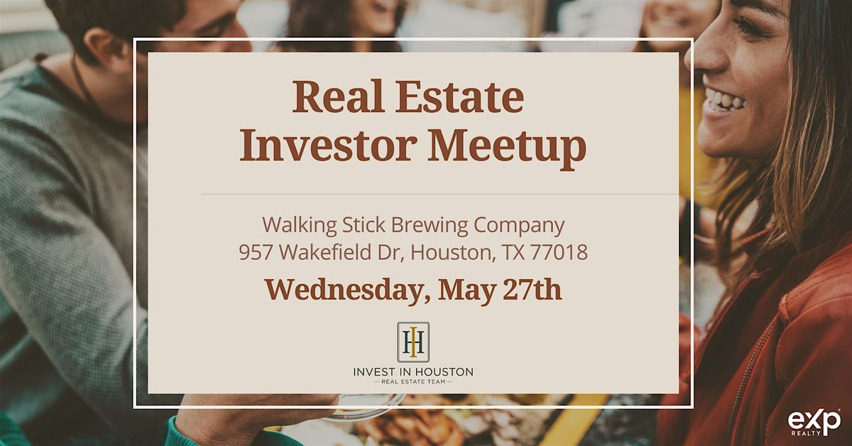 Real Estate Investor Meetup at Walking Stick Brewing Co. - Wed., May 27th