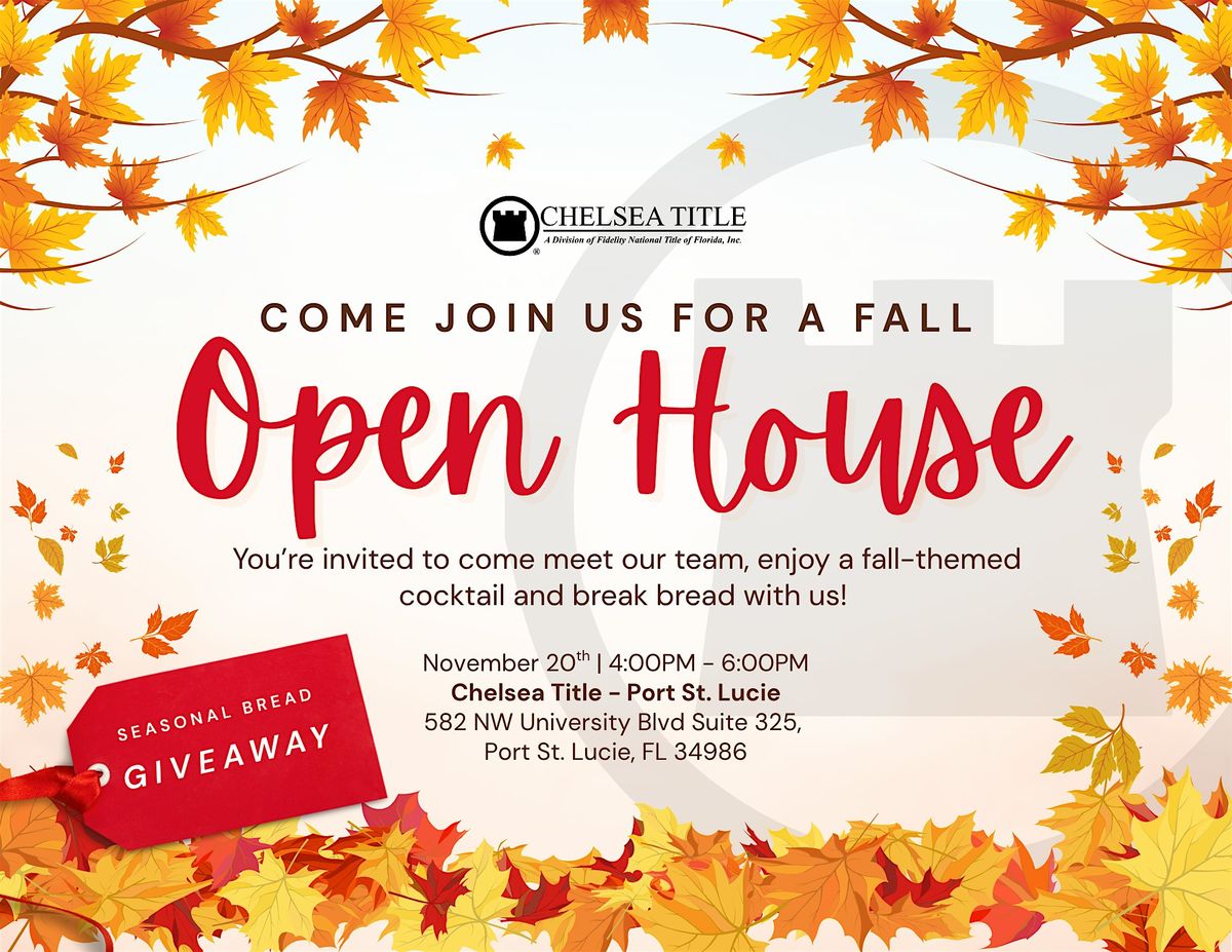 Chelsea Title - Open House
